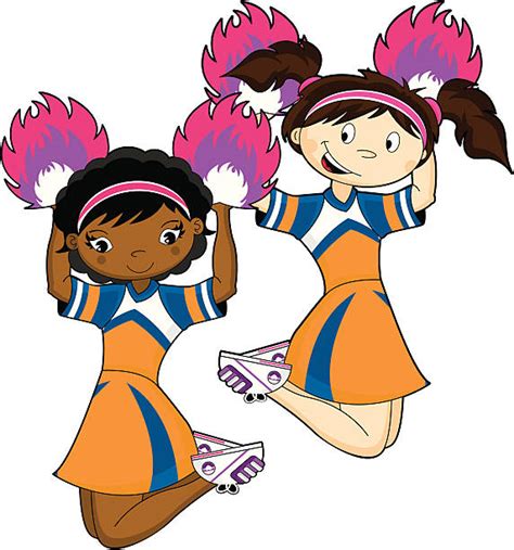 Black Cheerleaders Illustrations Royalty Free Vector Graphics And Clip