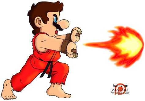 Marios Fireball By Mortdres On Deviantart