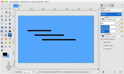 How To Make Lines In Gimp Pete Ginger