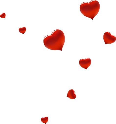 Animated Floating Hearts Transparent Clipart 12 Free