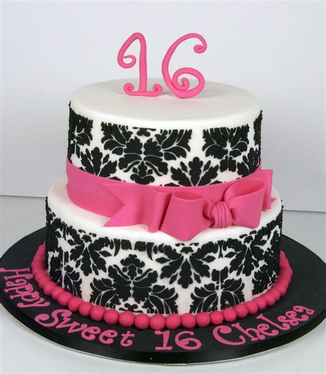The tradition continues this week with another 3 tier. BC4102 - sweet 16 cake toronto - a photo on Flickriver