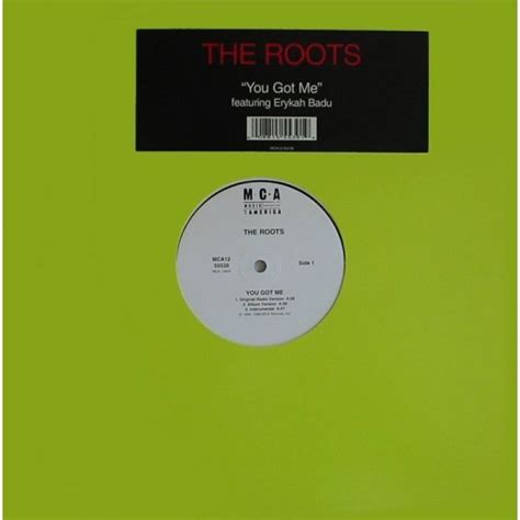 Lp The Roots Featuring Erykah Badu You Got Me Vinyl Gringos Records