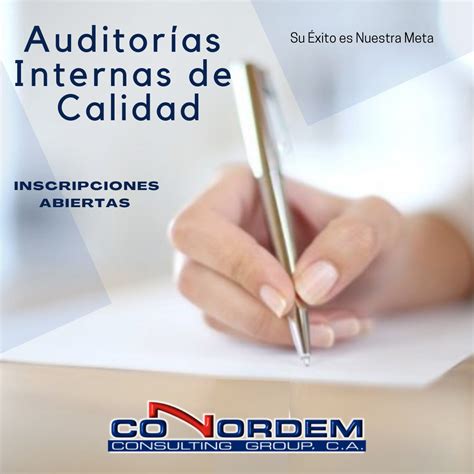 AuditorÍas Internas De Calidad Conordem Consulting Group