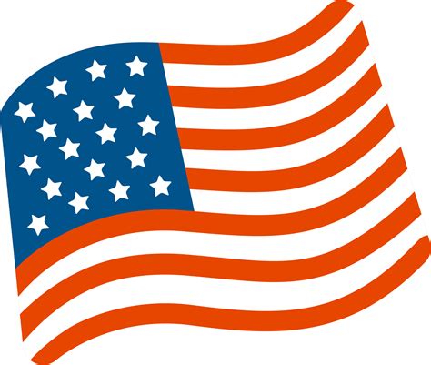 Download Usa Flag Waving Png Us Flag Emoji Png Clipart 476195