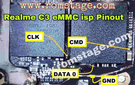 Realme C3 Emmc Isp Pinout Romstage
