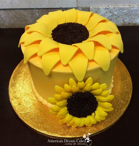 Sunflower Cake American Dream Cakes