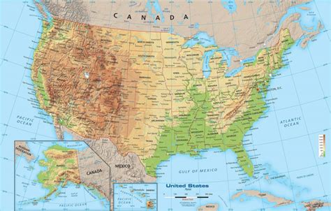 Mapa De Estados Unidos Pol Tico Con Nombres Estados Y Capitales