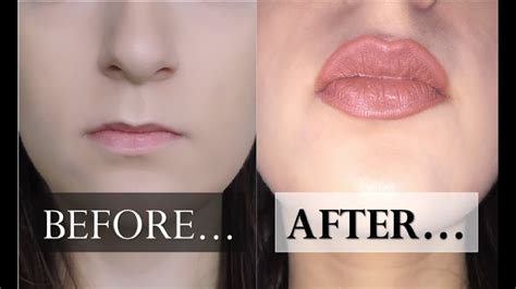 How To Overline Small Lips No Lip Fillers Naturally And For Tiny