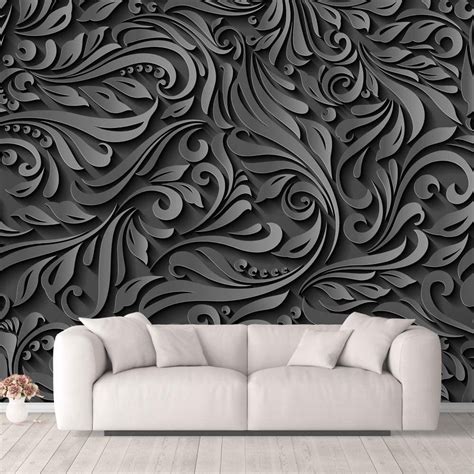 nwt wall murals for bedroom beautiful 3d view pattern flowers removable wallpaper peel and stick