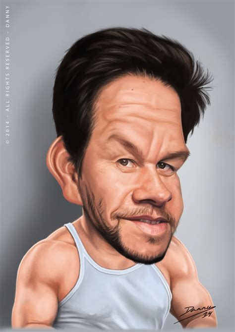 Mark Wahlberg Caricature Actor Funny Caricatures Celebrity Caricatures