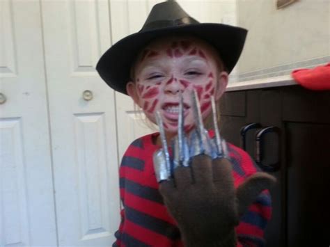 Homemadefacemasks Freddy Krueger Costume Kids Scary Kids Costumes