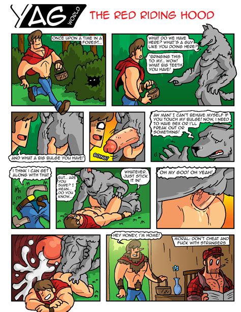 Post 1782606 Big Bad Wolf Little Red Riding Hood Rule 63 Woodsman Yag World Comic Fairy Tales