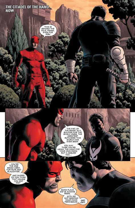 The Punisher The Hand Vs Daredevil Comicnewbies