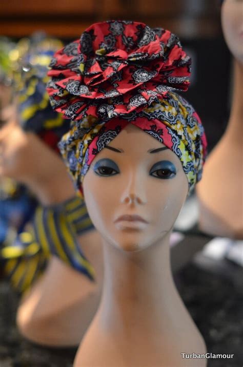 African Print Headwrap Turban New Pret A Porter Headwrap Ready