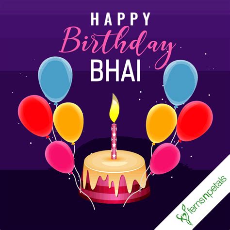 Best Happy Birthday Quotes Wishes For Brother Ferns N Petals