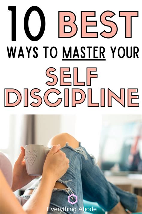 10 Brilliant Ways To Master Your Self Discipline Self Discipline