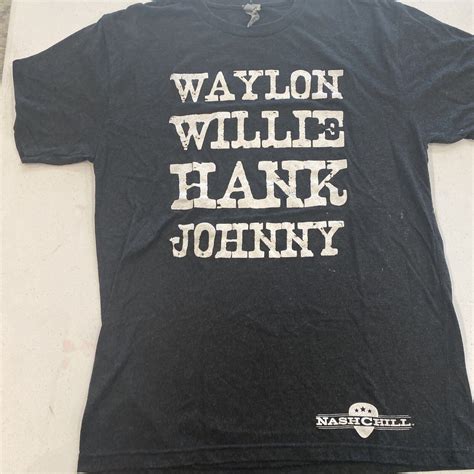 Country Music Waylon Willie Hank Johnny Nashchill N Gem