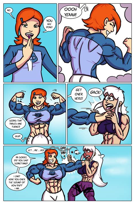 Female Cartoon Muscles