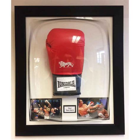Display Your Signed Boxing Glove In This Amazing Designed Boxing Dome