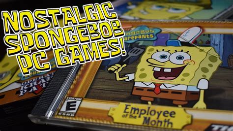 A Nostalgic Look At Early Pc Spongebob Games Youtube