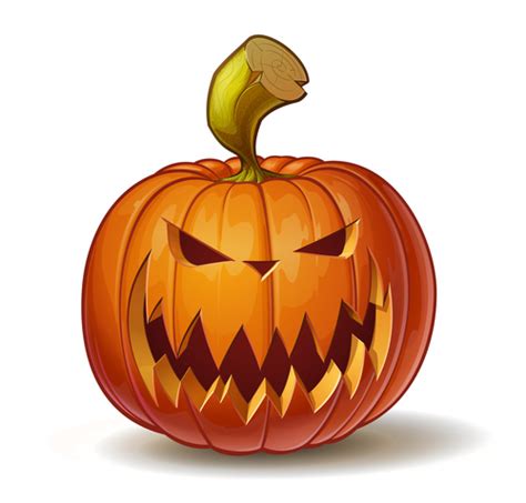 Halloween Scary Pumpkin Vector Free Download