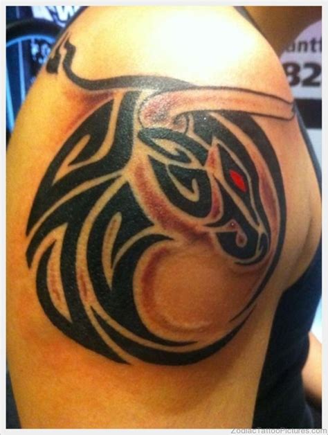 Tribal taurus tattoos are deeply rooted in nature paganism and spirituality. 100 Excellent Zodiac Taurus Tattoos For Shoulder