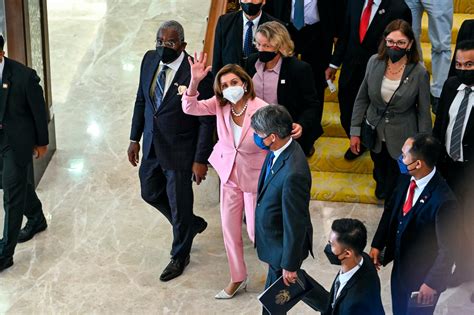 Us Speaker Pelosi Arrives In Taiwan Raising China Tensions Whyy