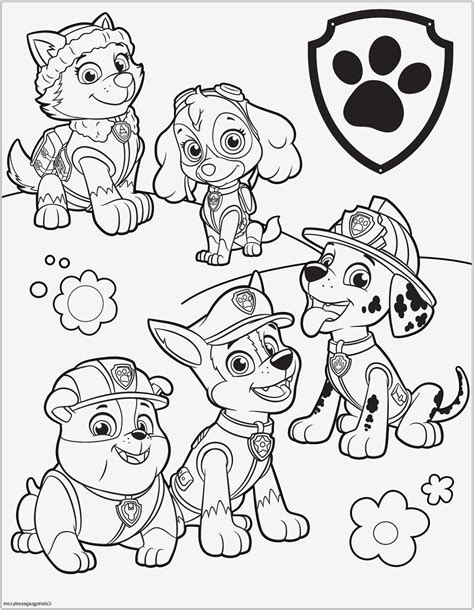 Lass uns malen ausmalbilder für kinder paw patrol next post: Paw Patrol Nickelodeon Malvorlagen - Kinder zeichnen und ausmalen