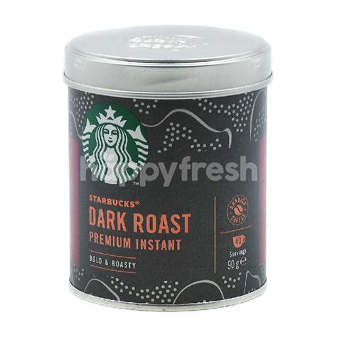 Beli Starbucks Dark Roast Premium Instant Coffee Dari Lotuss Happyfresh