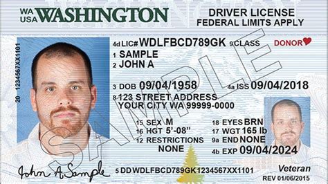 Washington Drivers License Now Have The Words Federal Limits Apply
