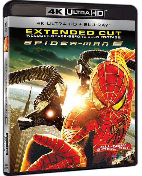 Kjøp Spider Man 2 4k Blu Ray
