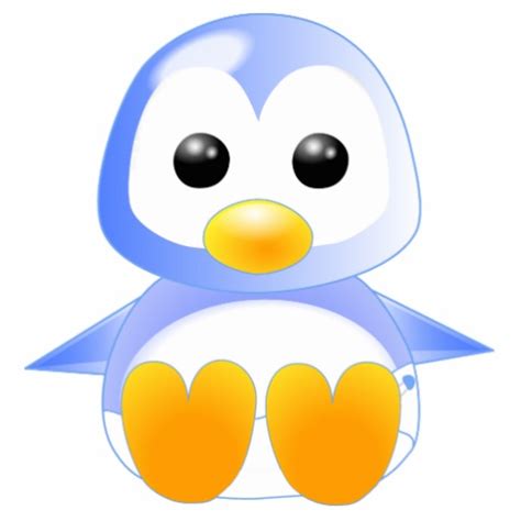 Cute Baby Penguins Cartoon Free Printable Coloring Pages