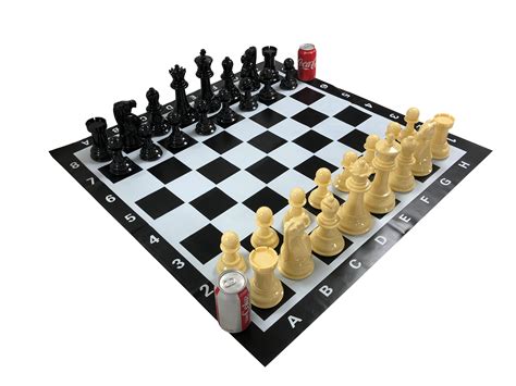 Toys And Hobbies Giant Plastic Chess Set With A 16 King Outdoor Chess