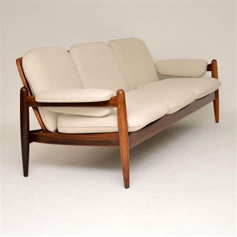 Vintage midcentury modern danish furniture: 1960s Danish Vintage Midcentury Sofa For Sale at 1stdibs