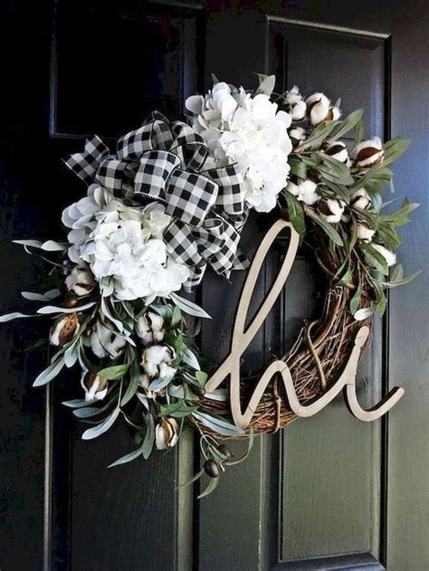 36 The Best Front Door Summer Wreath Design Ideas Dhoomee In 2020