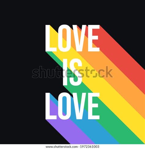 love is love pride month rainbow flag typography lgbtq pride month banner with lgbt flag