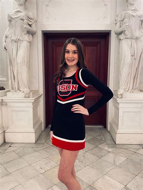 Madi Evans Makes Big 33 Cheer Squad Clearfield Area School District