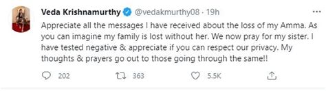 Get other latest updates via a notification on. Veda Krishnamurthy Mother Dies । भारतीय महिला क्रिकेटर की ...