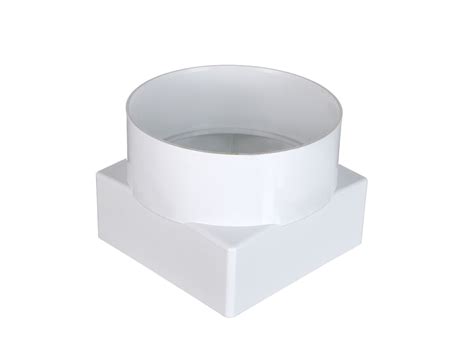 Pvc Stormwater Downpipe Adaptor 100mm X 100mm X 100mm From Reece