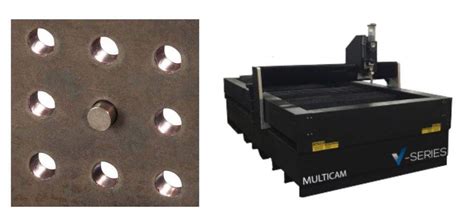 How To Cut Better Holes With Your Cnc Plasma Cutter Multicam Canada