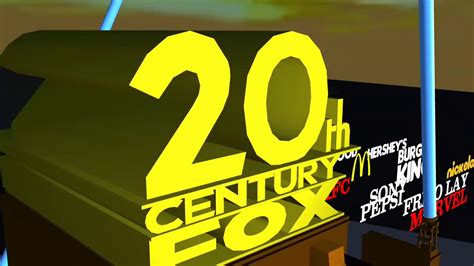 20th Century Fox Logo 1994 Remake Mmxftcfftw Modified Font Arranged