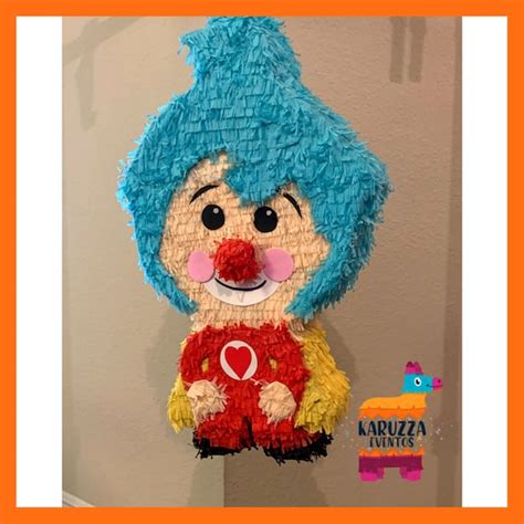 Piñata Payaso Plim Plim Personalizamos Sus Pedidos Plin Etsy México