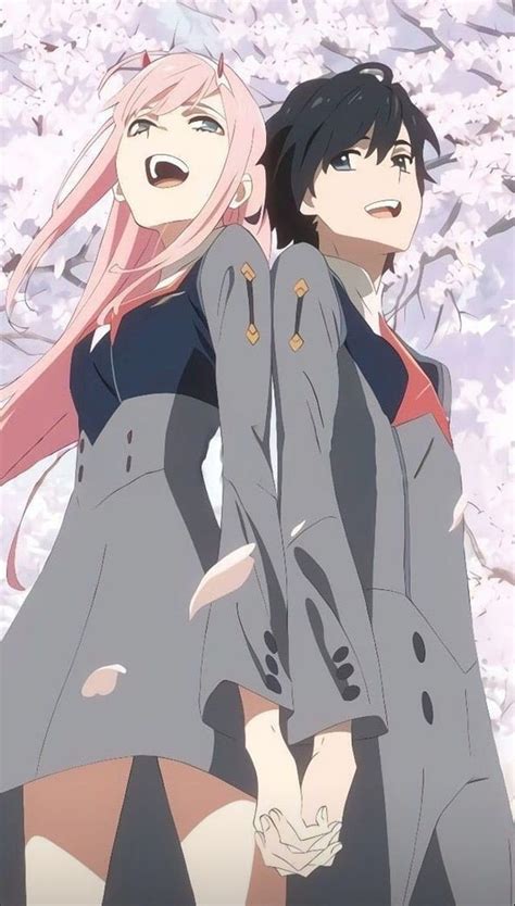 Zero Two Hiro Aesthetic Aesthetic Darlinginthefranxx Darling In The