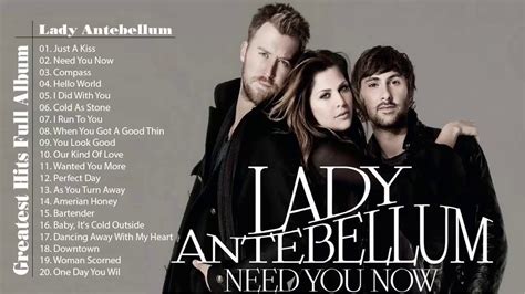 Best Of Lady Antebellum Lady Antebellum Greatest Hits Best Lady