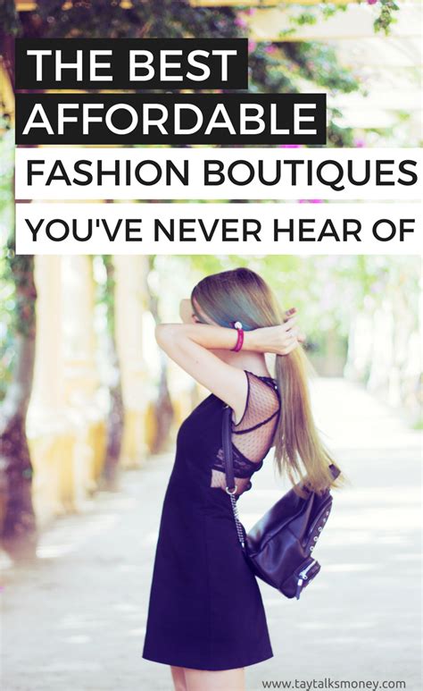 13 Best Affordable Online Boutiques For Womens Clothes To Bookmark