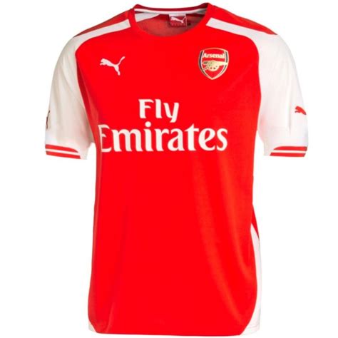 Comprar camisetas de futbol baratas para hombre, mujer y niños. Camiseta Arsenal FC primera 2014/15 - Puma - SportingPlus ...