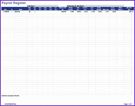 5 Employee Excel Template Excel Templates