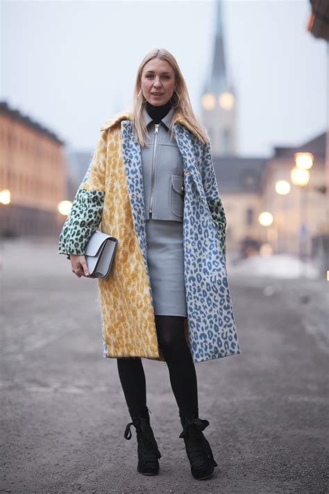 Street Fashion Stylish In Sweden