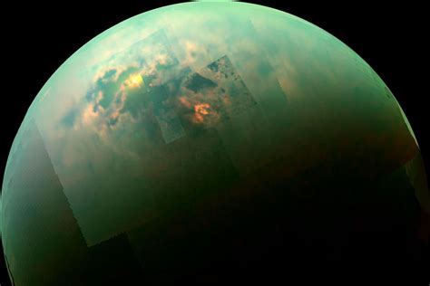 Saturns Moon Titan Has A Key Ingredient That Could Be Used To Cook Up
