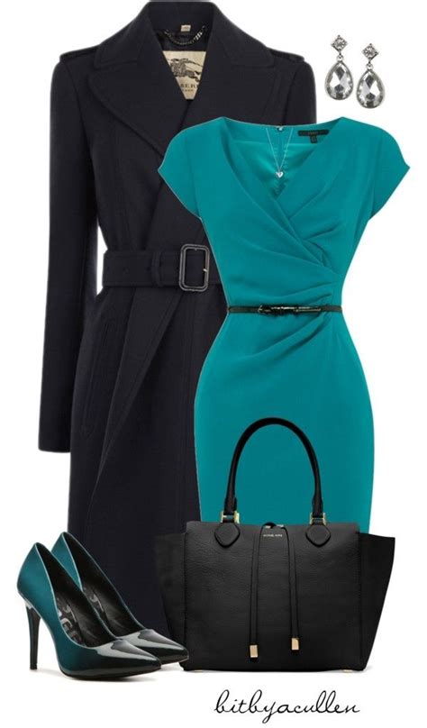 Dressy In Teal By Bitbyacullen On Polyvore Classy Outfits Casual